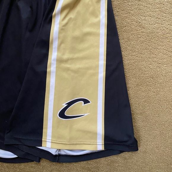 🌟 Men’s Basketball Shorts- Black, Gold - Picture 2 of 7